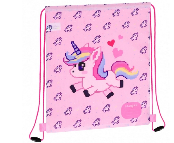 Worek na buty Pixel Unicorn 576216 STARPAK
